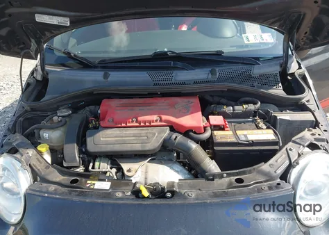 2013 Fiat 500 Abarth из США, поврежденный, VIN 3C3CFFFH5DT627589